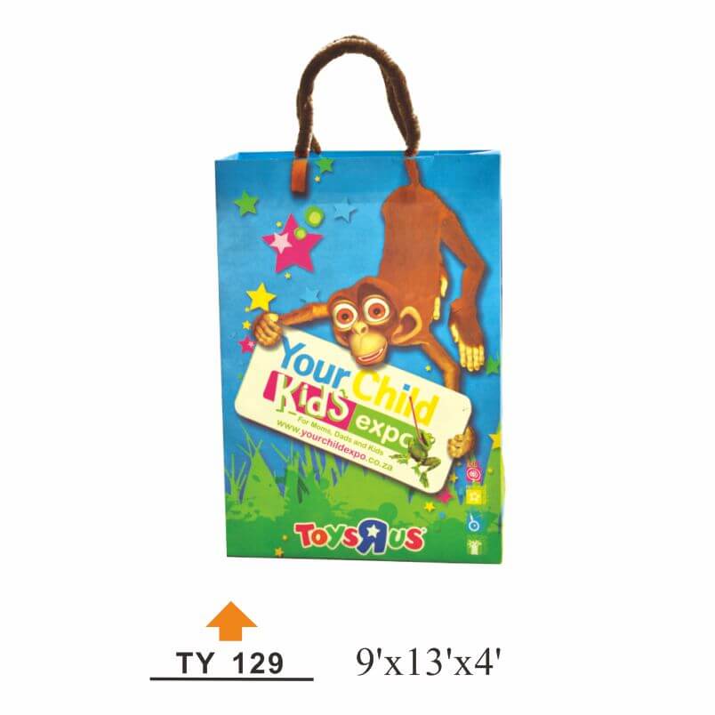 HB-004 customizable handle paper bag