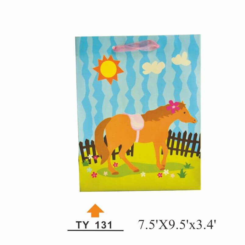 HB-005 customizable handle paper bag