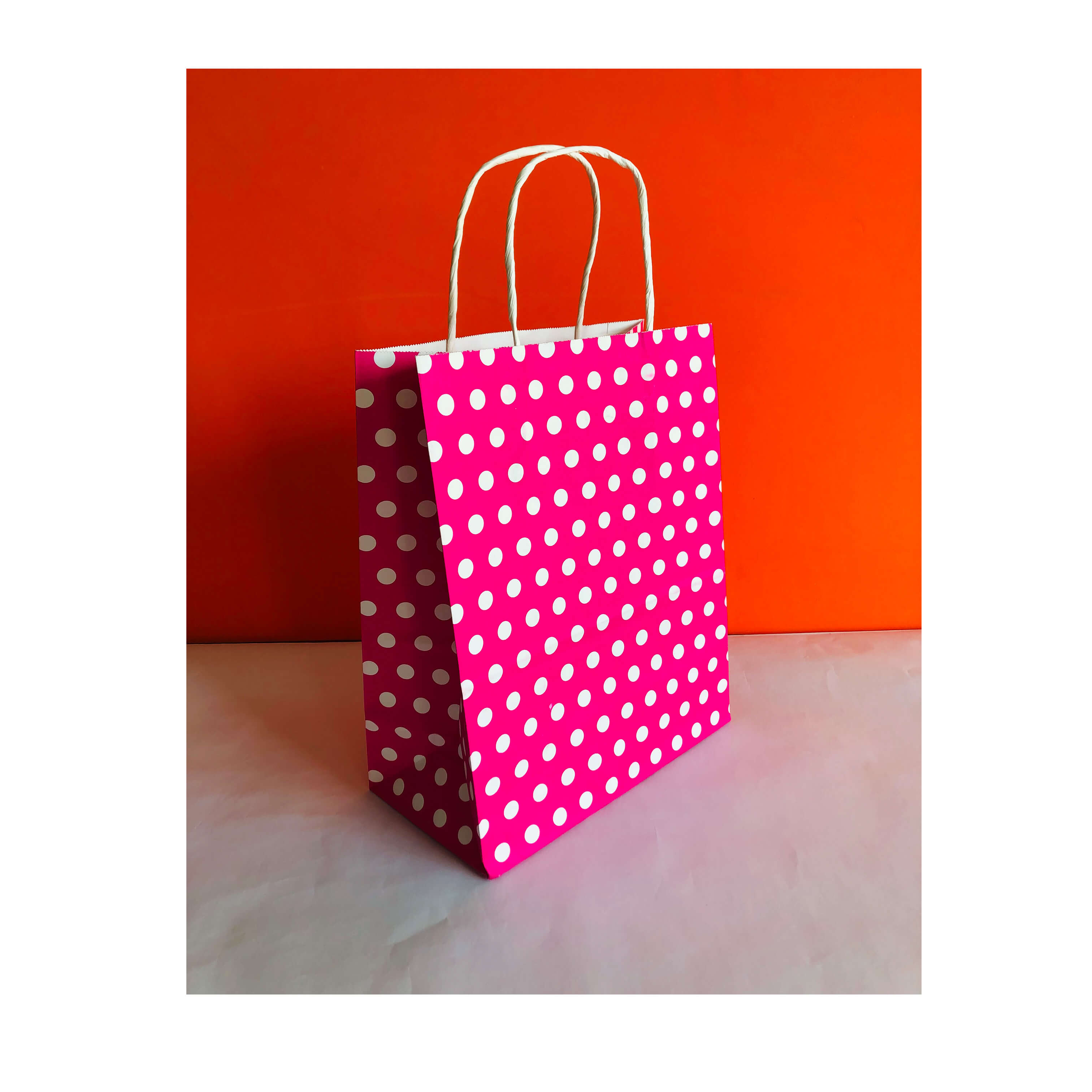 HB-010 customizable handle paper bag