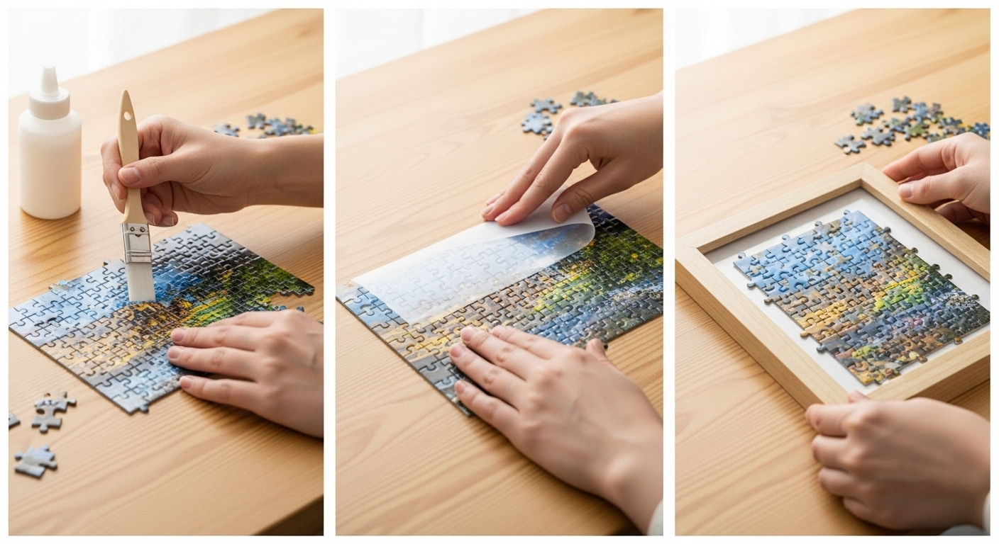 How to Frame a Jigsaw Puzzle